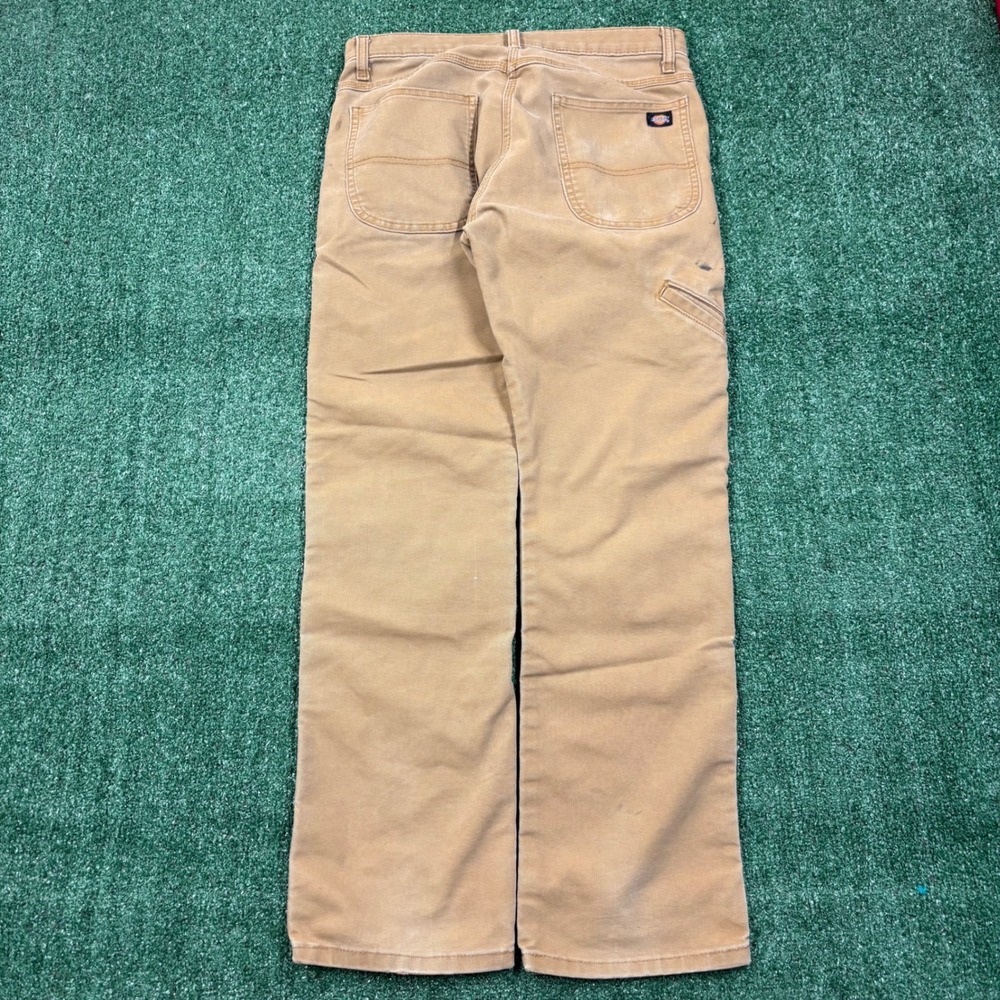 Dickies Flex Carpenter Pants Tan Brown Workwear 30x32